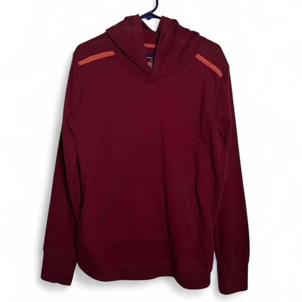 Tek-gear Women's Burgundy and Red Hoodie